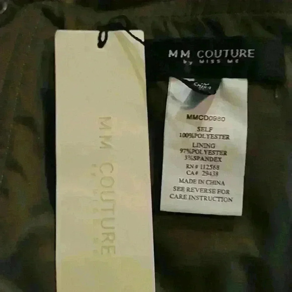 NWT MM Couture Miss Me Women’s Medium Taupe Ruffle Party Dress Strappy - Picture 8 of 8